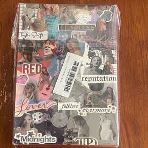 Taylor Swift Collage Journal in Pink, Red, Black-TS Arrival Blind Box A